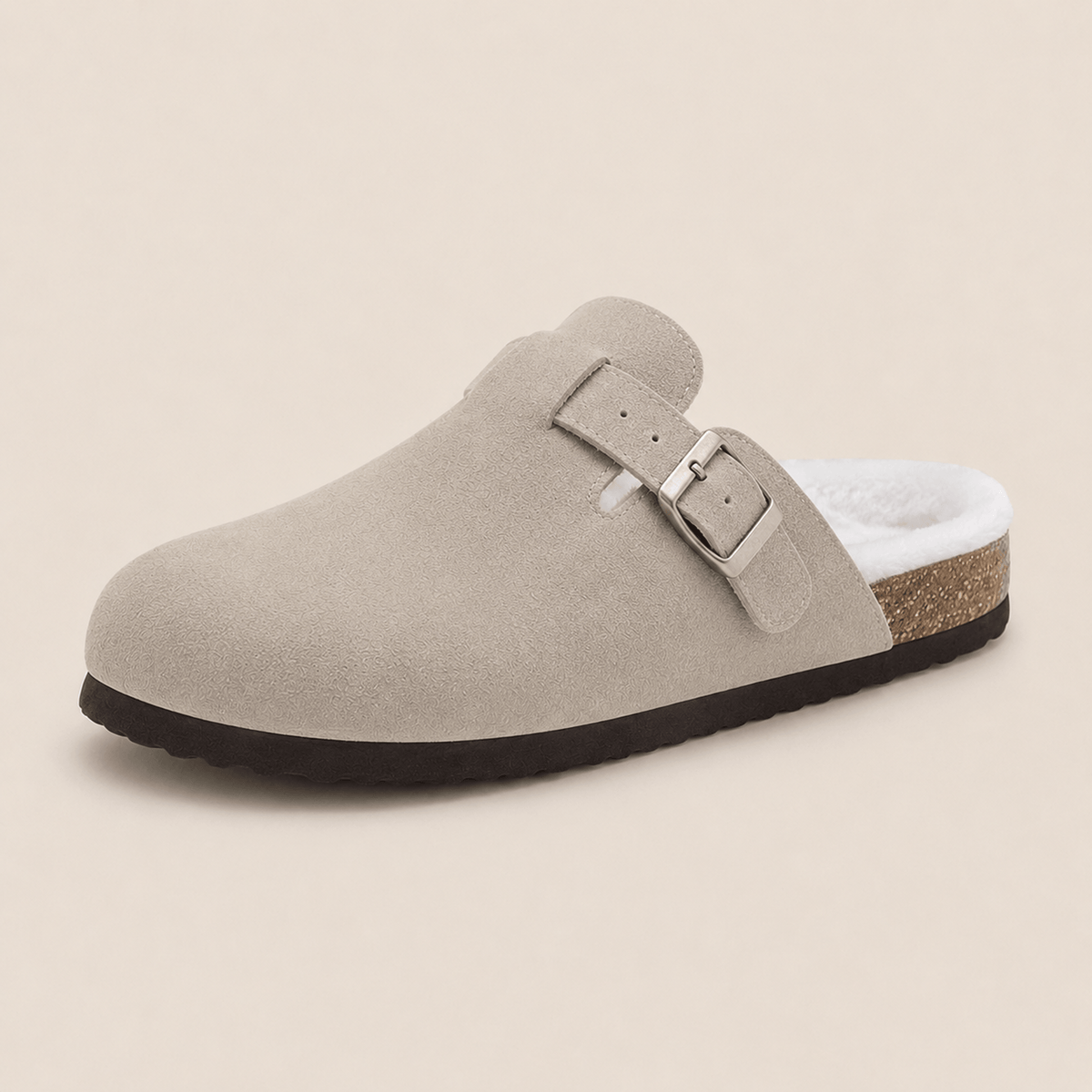 Thaxted Shearling-Lined Clogs