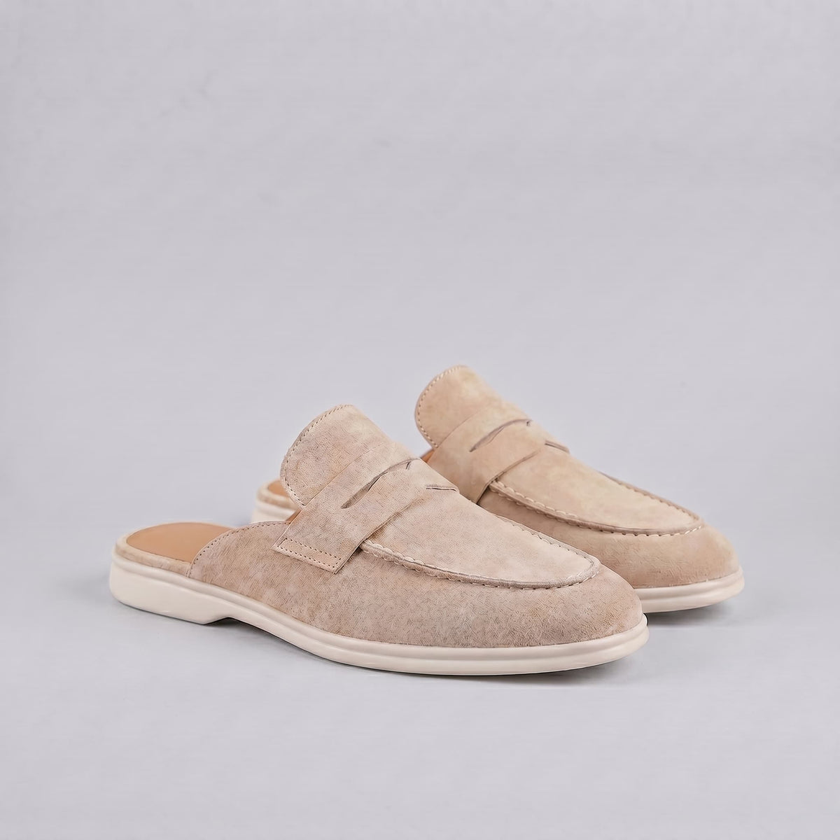 The Taormina Suede Mule
