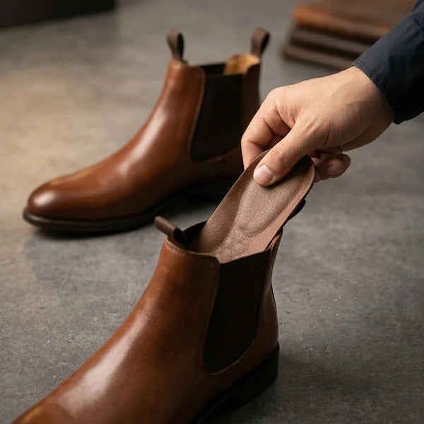 Premium Leather Insoles