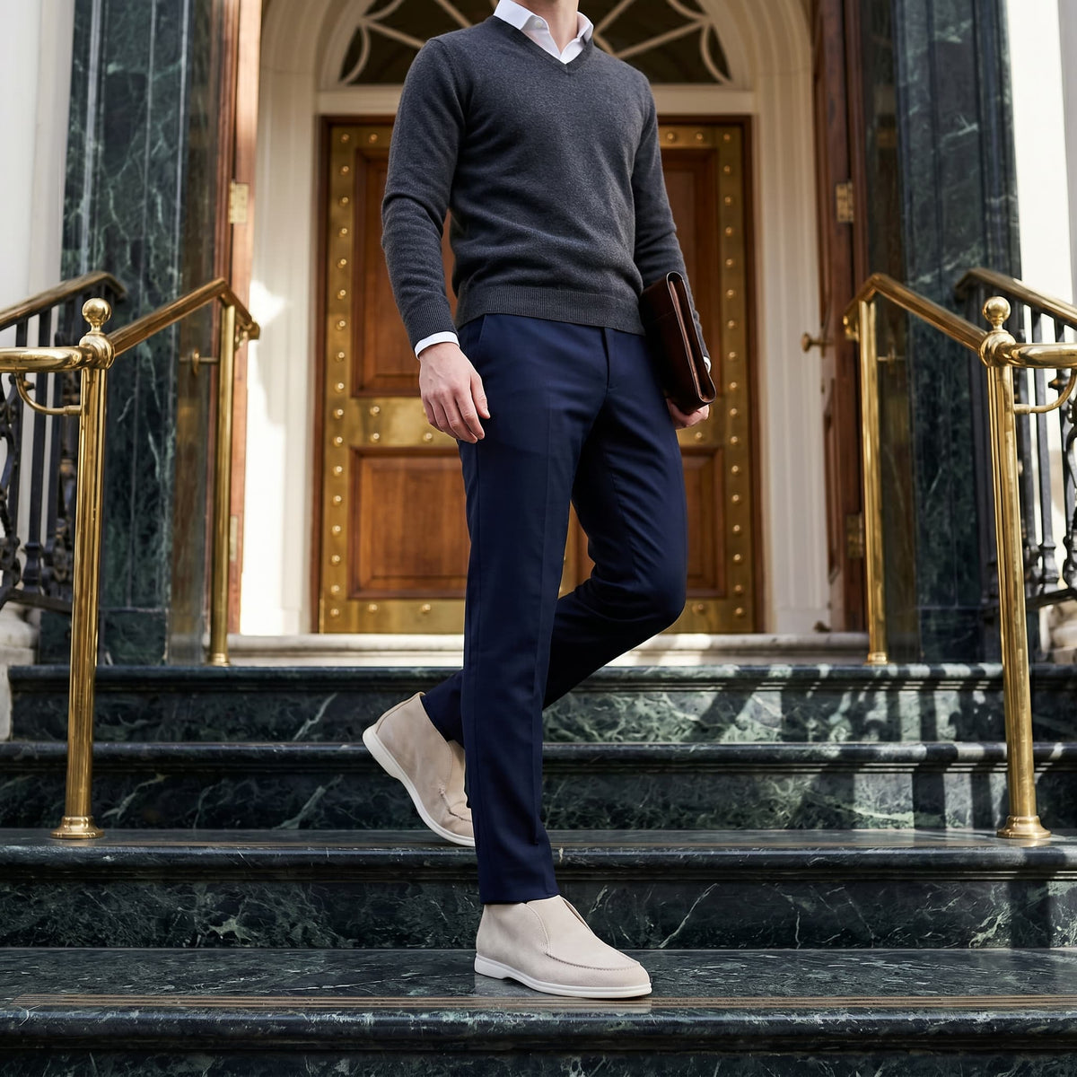 The Bexley Hi-Top Loafers