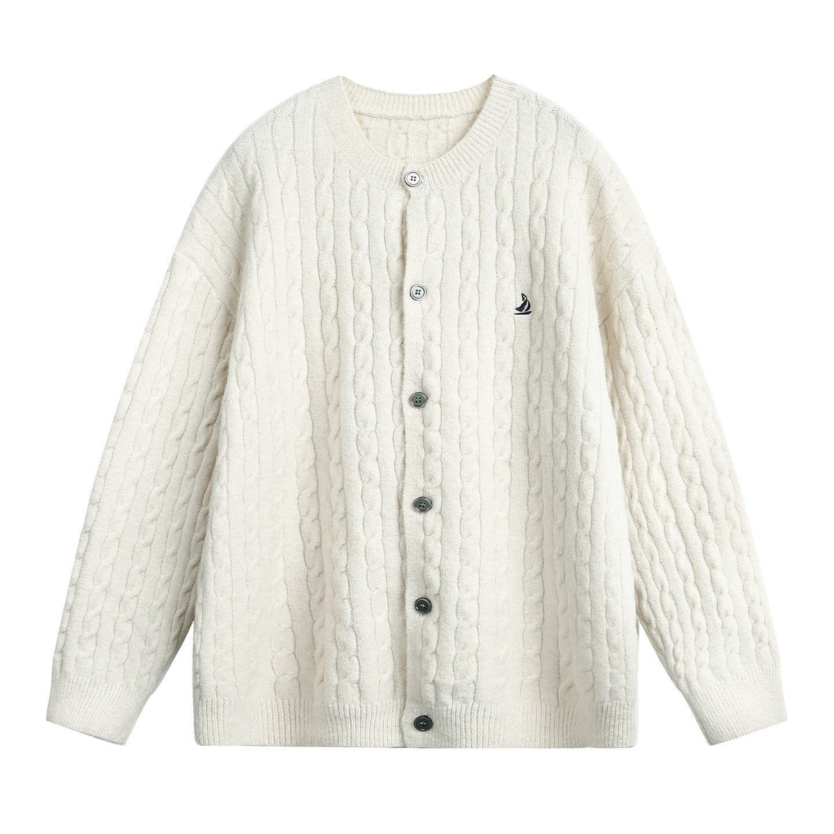 Bordeaux Braided Cardigan