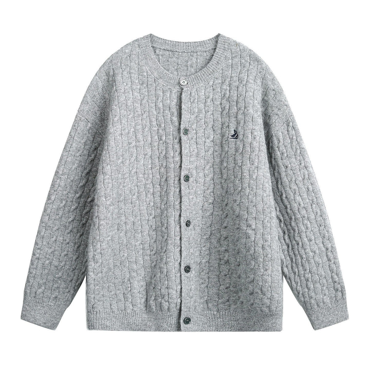Bordeaux Braided Cardigan