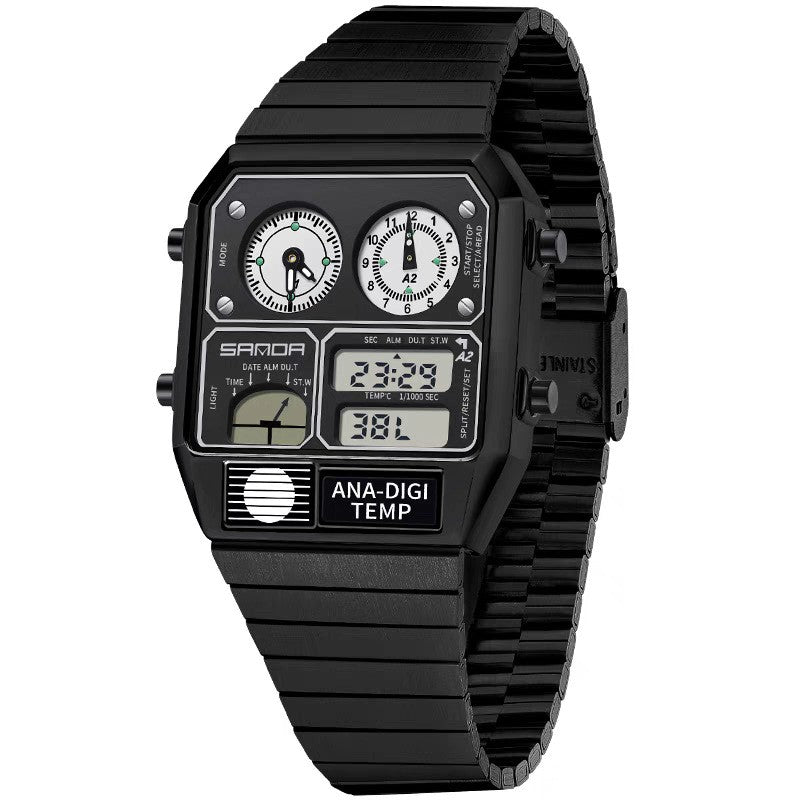 Roland Steel Chrono Watch
