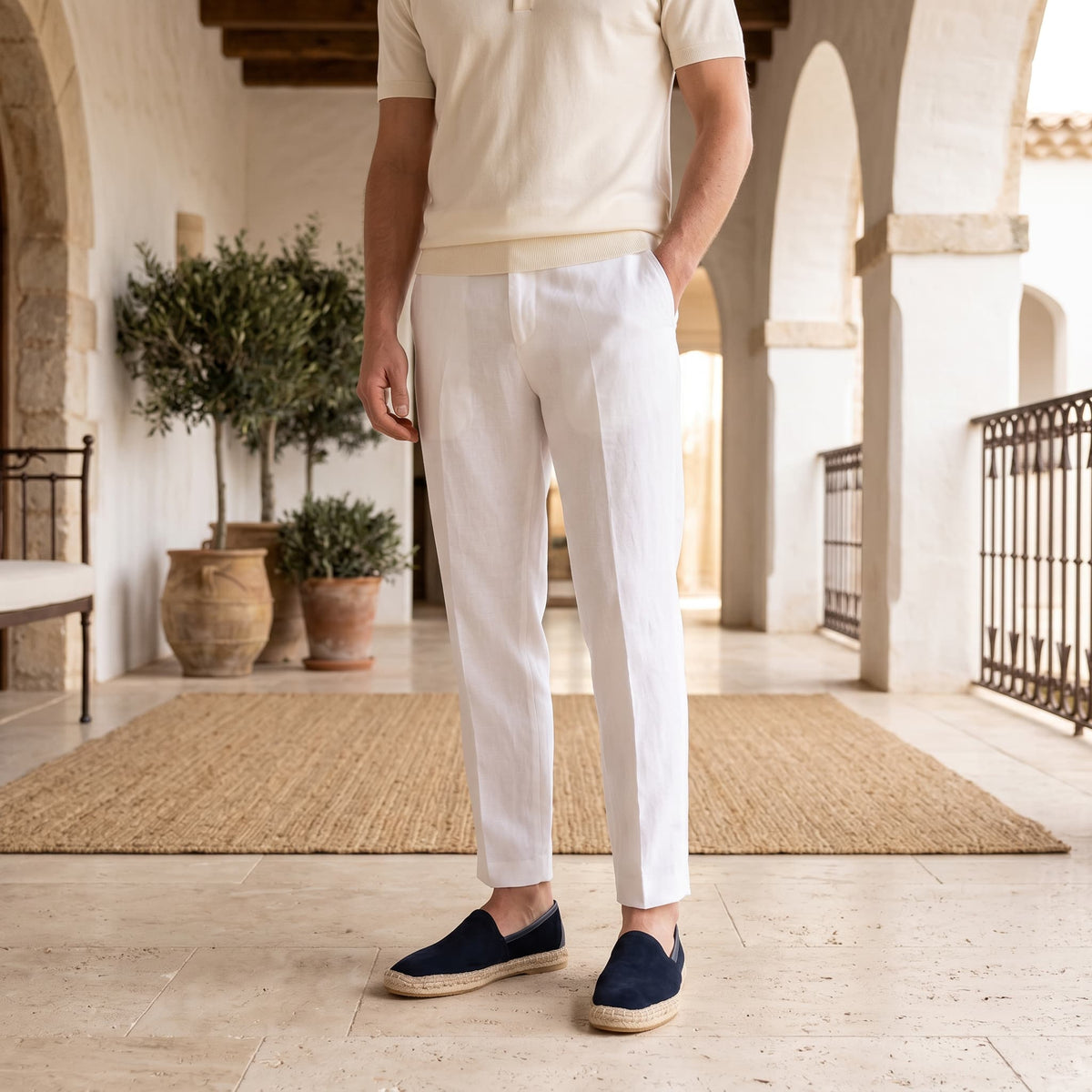 The Menton Suede Espadrille
