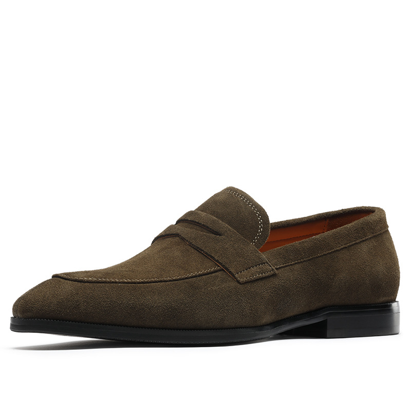 The Tavistock Suede Penny Loafer