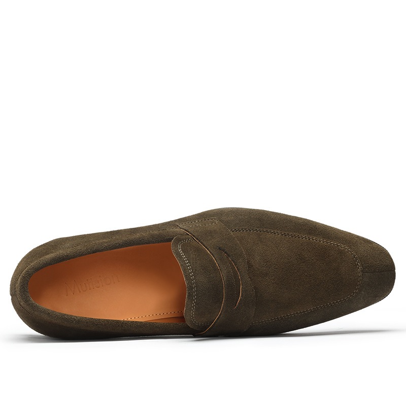 The Tavistock Suede Penny Loafer