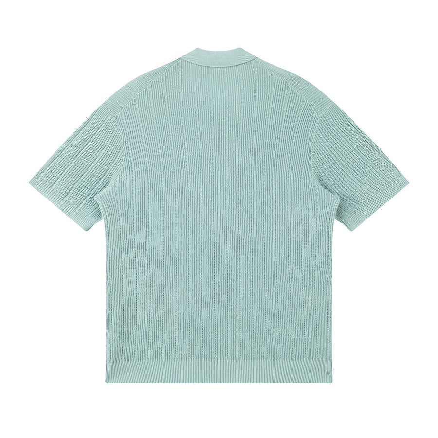 Sestri Ribbed Knit Polo