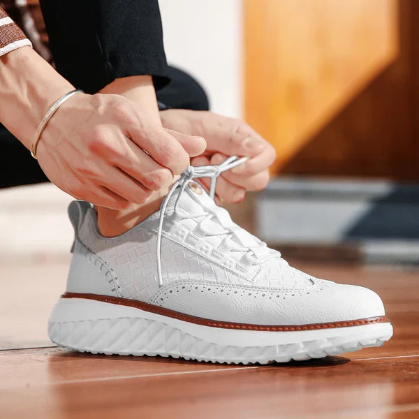 The Oxford Ridge Leather Sneakers
