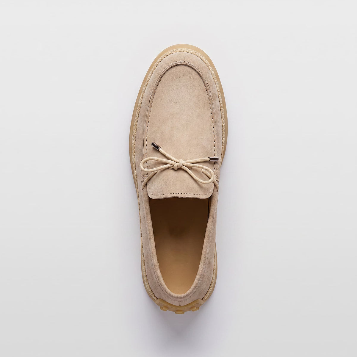 The Procida Suede Tie Loafer