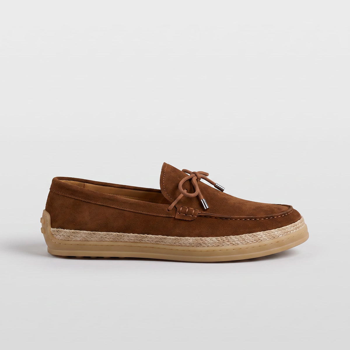 The Procida Suede Tie Loafer