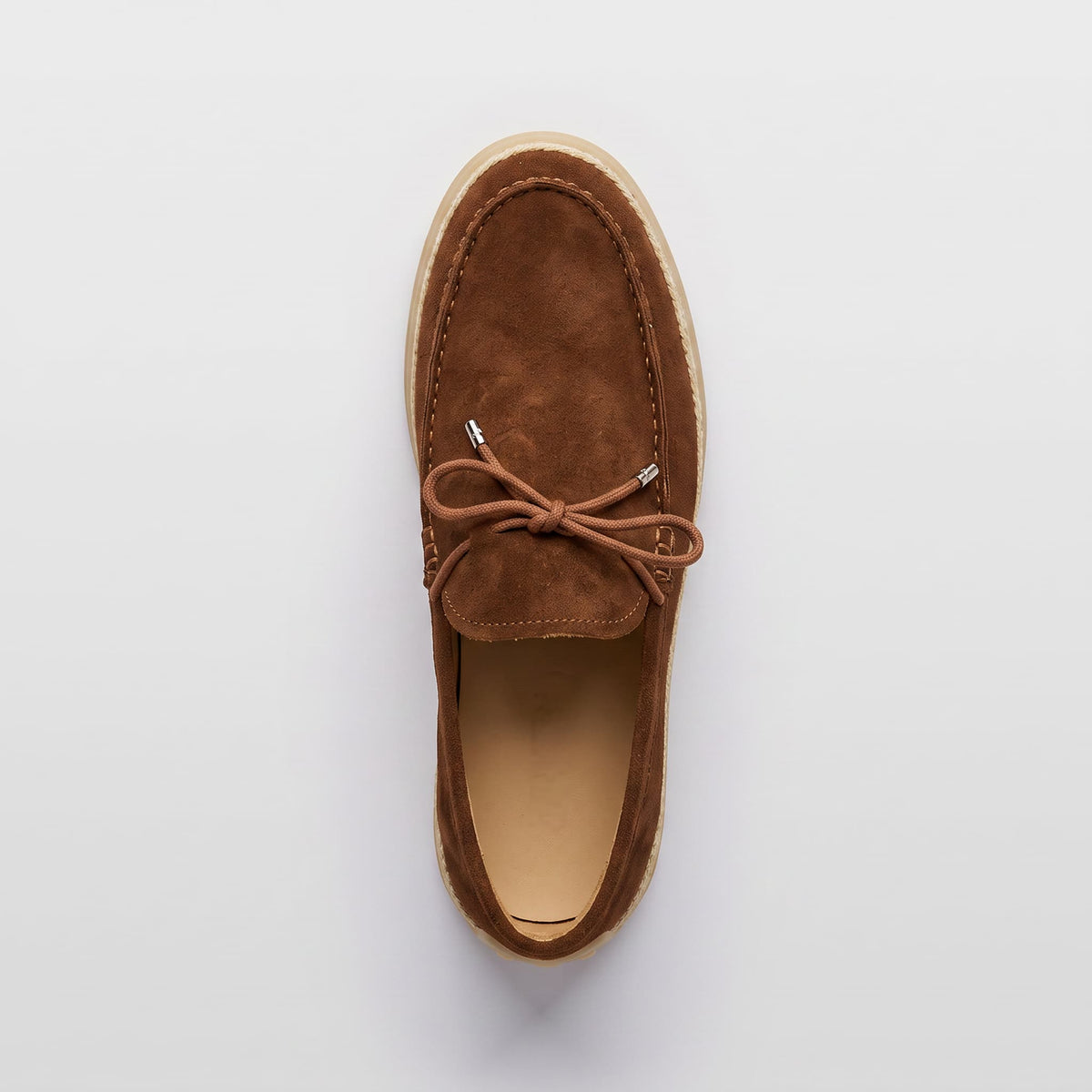 The Procida Suede Tie Loafer