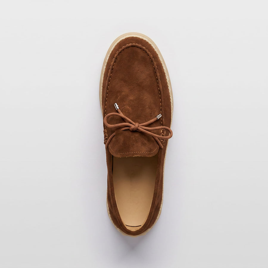 The Procida Suede Tie Loafer