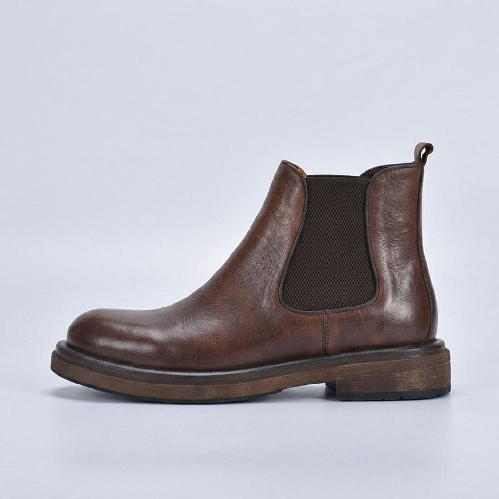 The Wyndham Retro Leather Chelsea