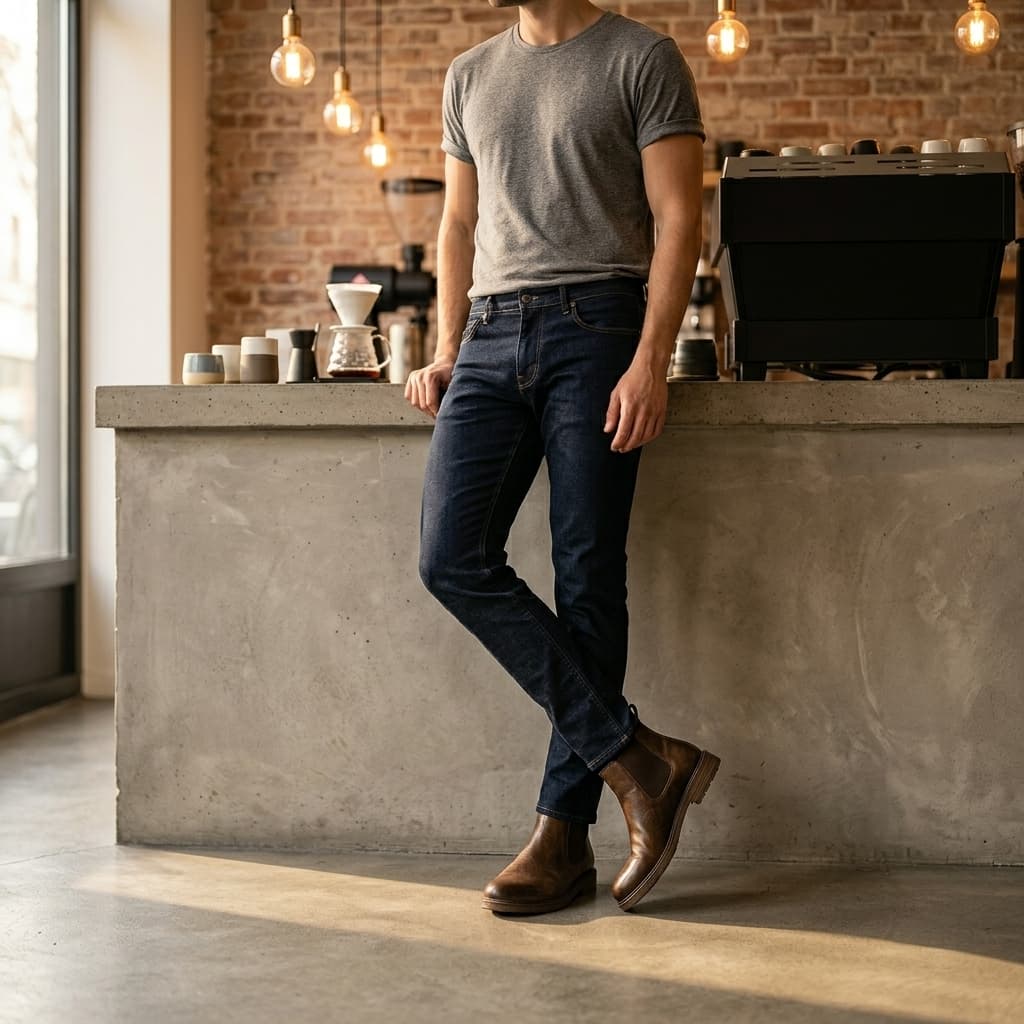 The Wyndham Retro Leather Chelsea