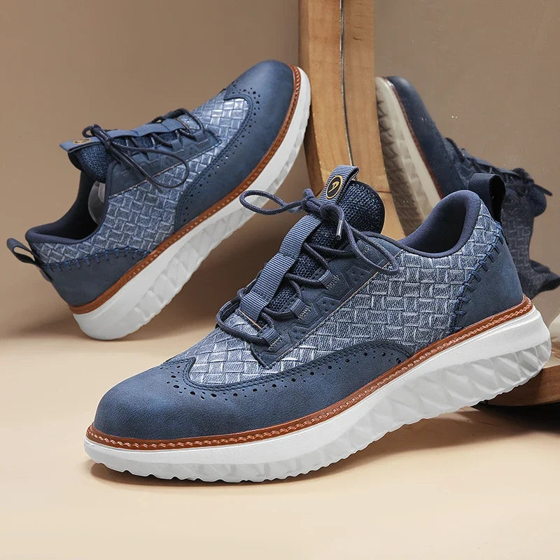 The Oxford Ridge Leather Sneakers