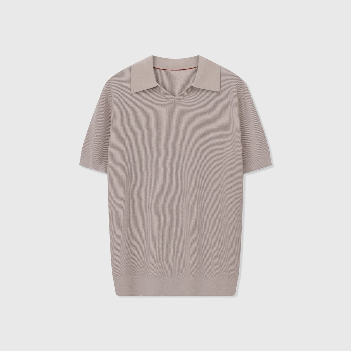 Solaro Open-Collar Knit Polo