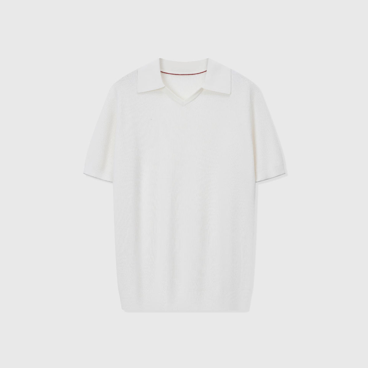 Solaro Open-Collar Knit Polo