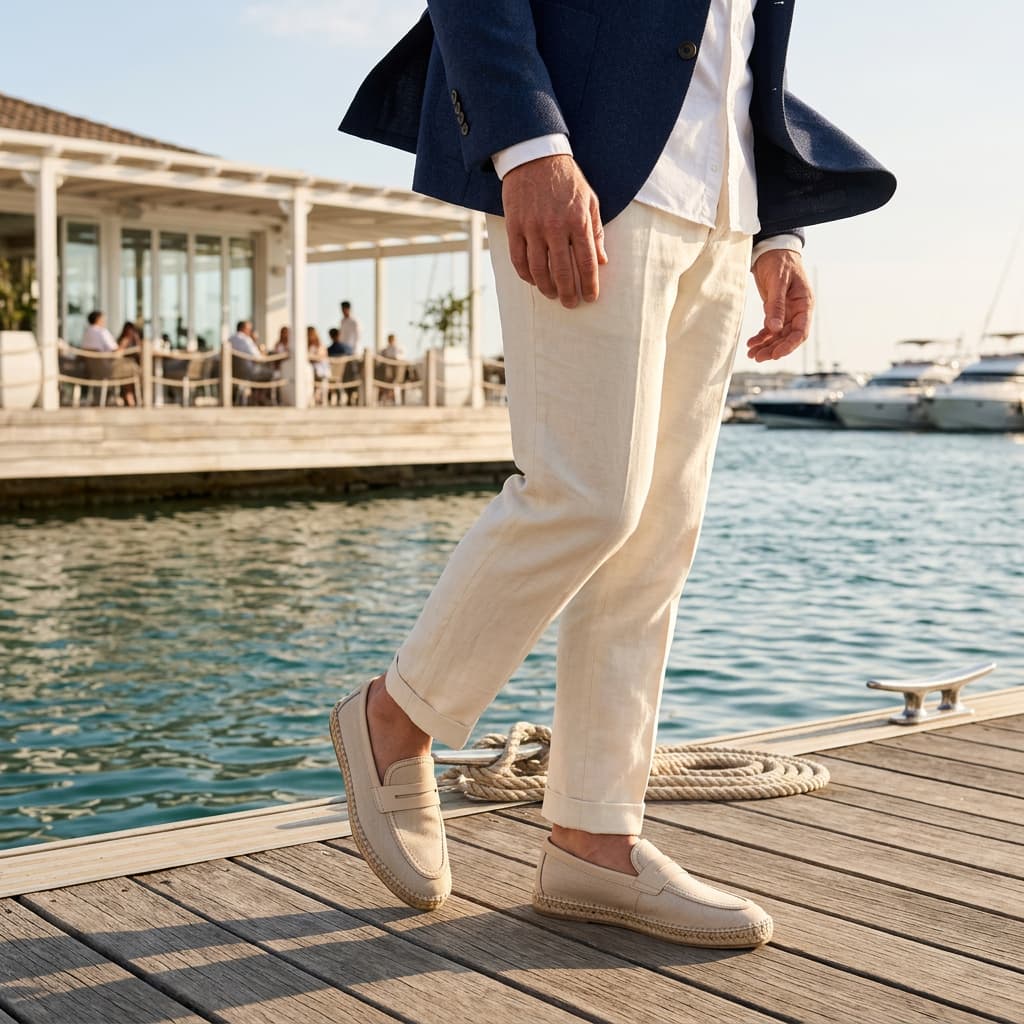 The Cassis Herringbone Espadrille