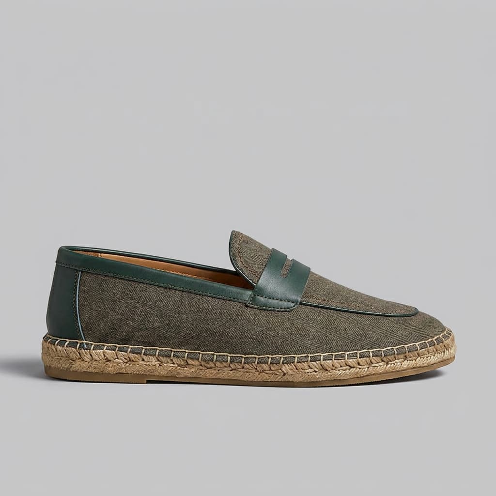 The Cassis Herringbone Espadrille