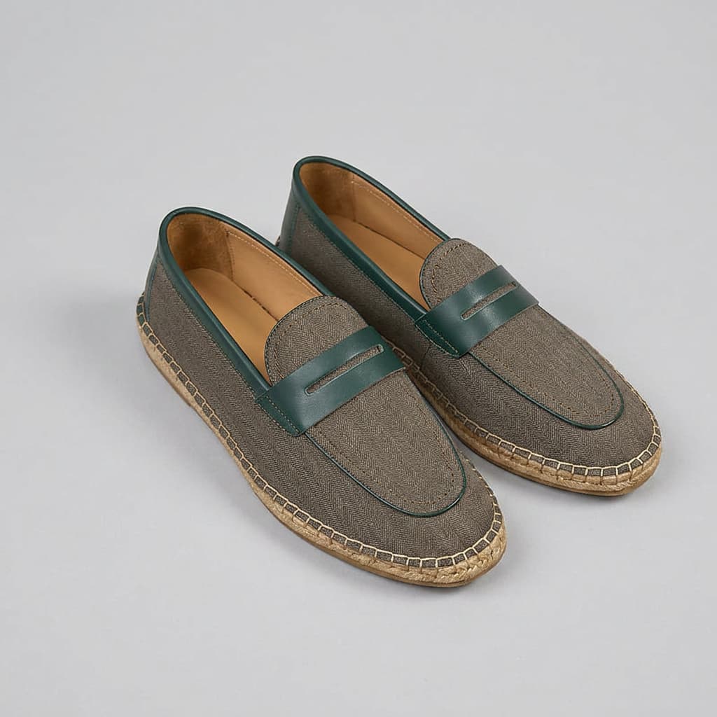The Cassis Herringbone Espadrille
