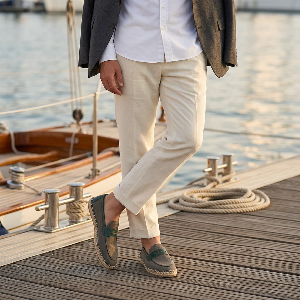 The Cassis Herringbone Espadrille