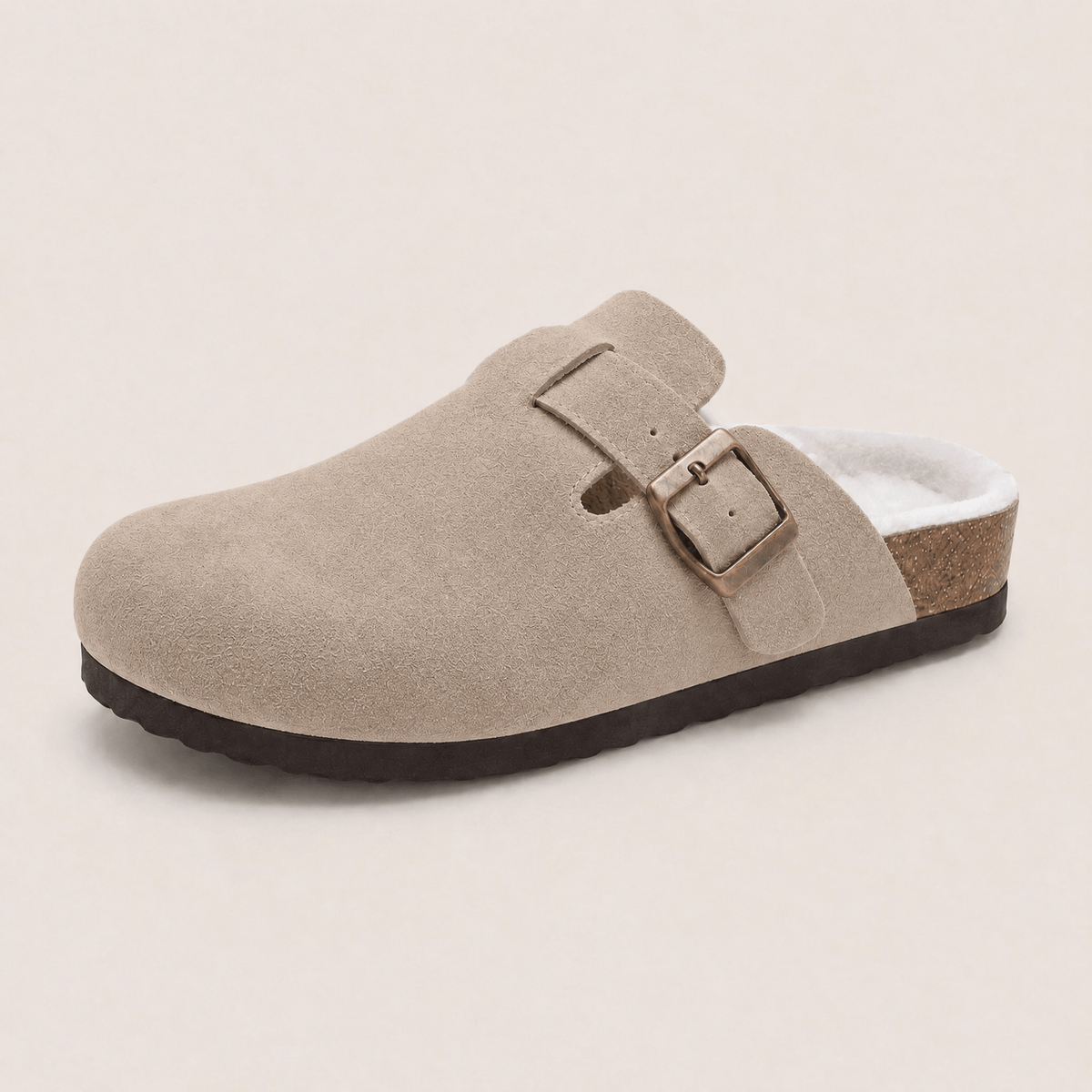 Thaxted Shearling-Lined Clogs
