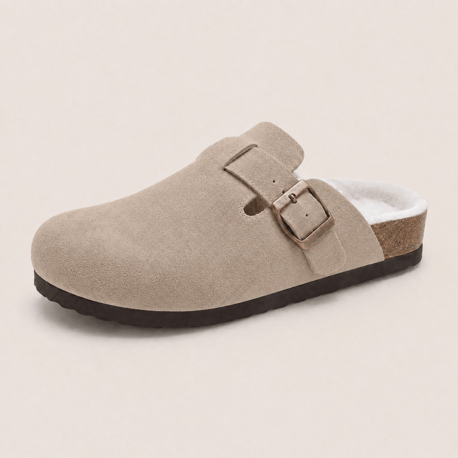 Thaxted Shearling-Lined Clogs