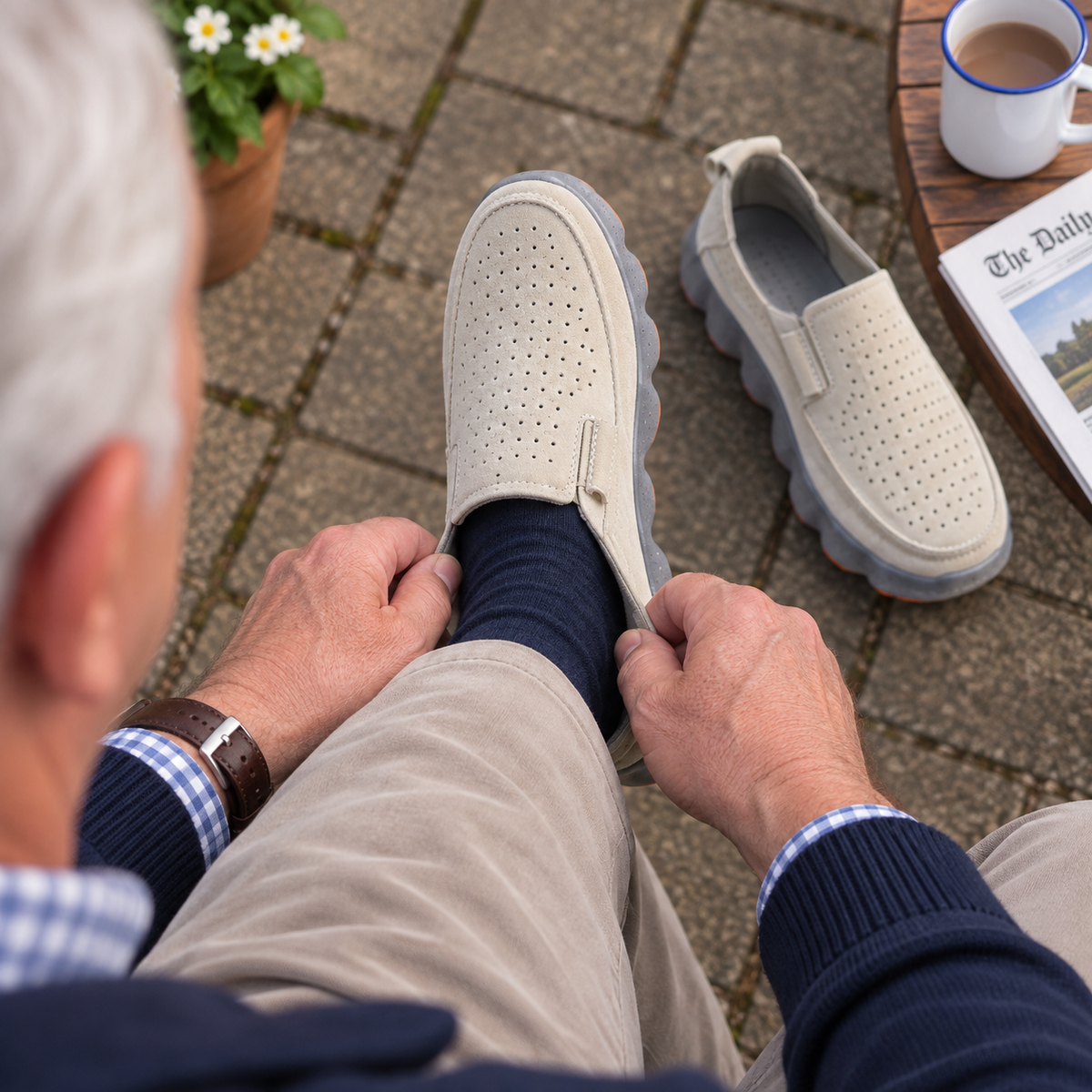 The OrthoEase™ – Minimalistic Shoes for Foot, Knee & Back Pain