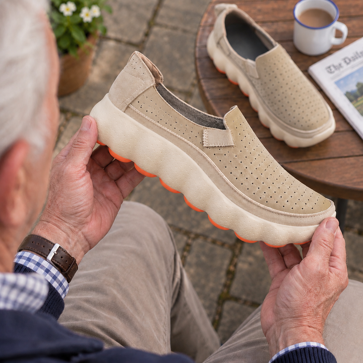 The OrthoEase™ – Minimalistic Shoes for Foot, Knee & Back Pain