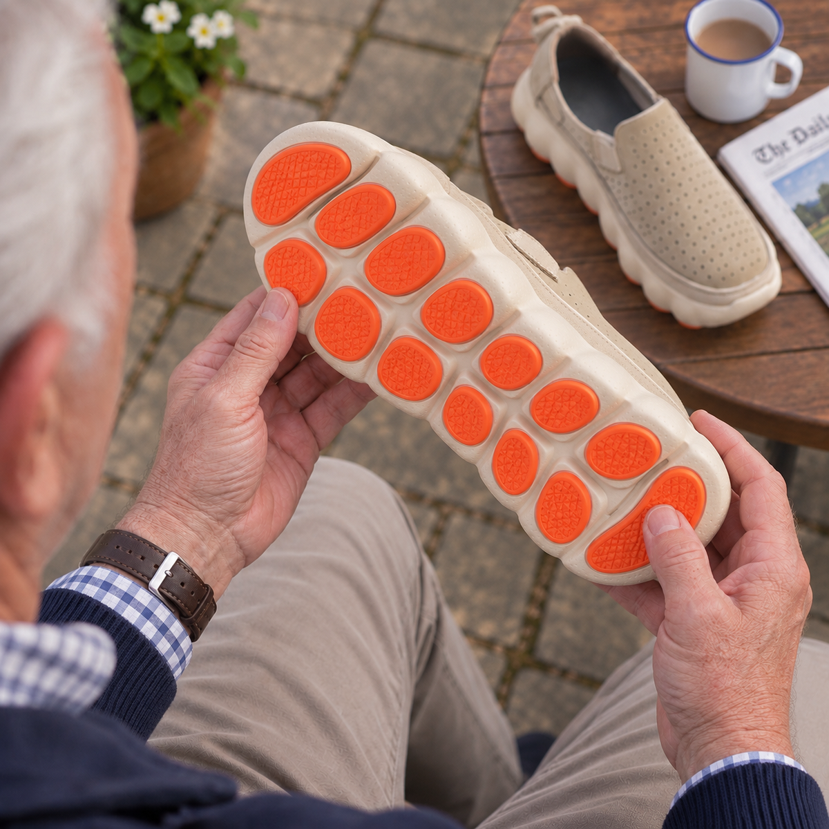 The OrthoEase™ – Minimalistic Shoes for Foot, Knee & Back Pain