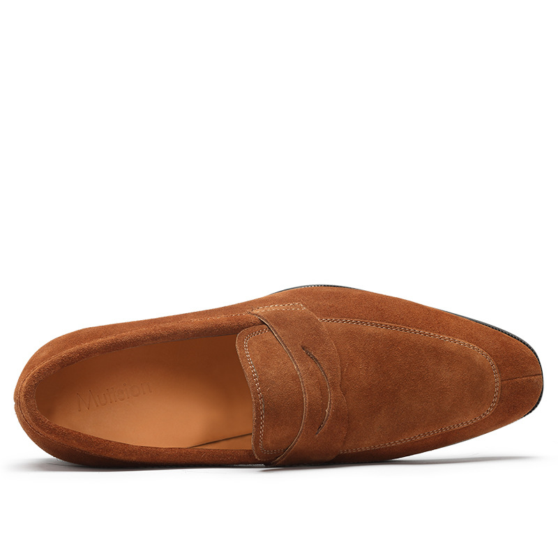 The Tavistock Suede Penny Loafer