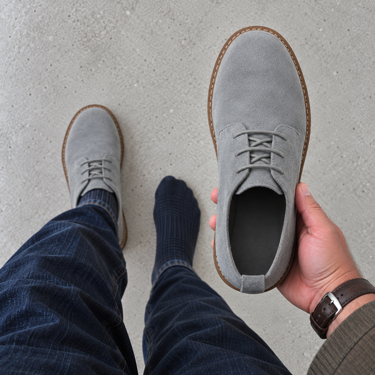The Allington Suede Derby