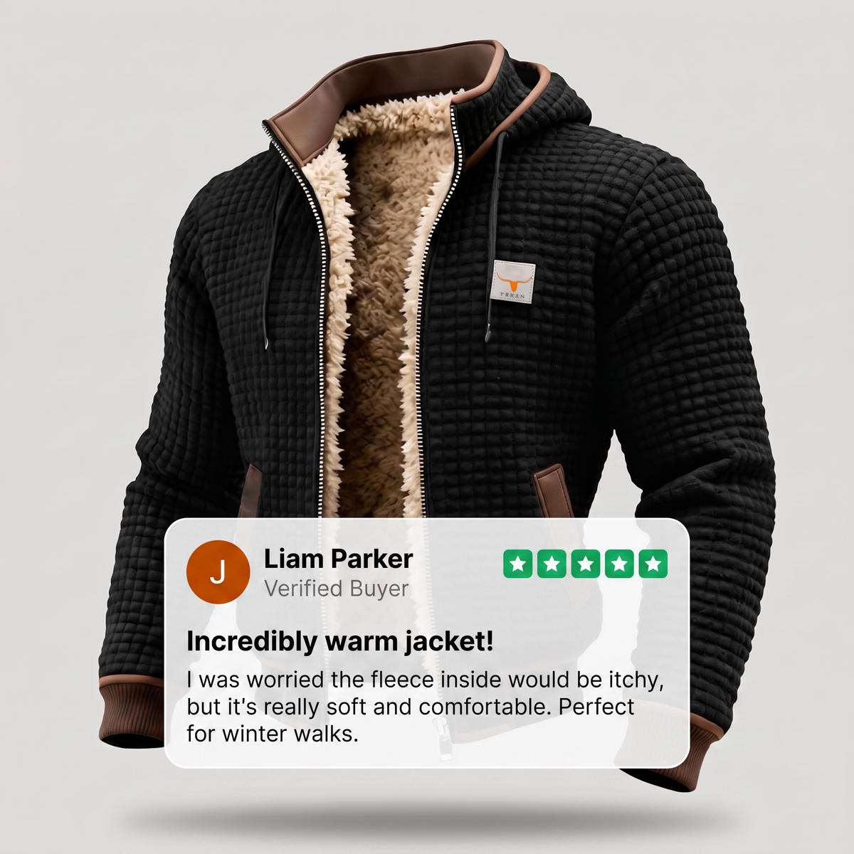 Arden Quilted Fleece Jacket
