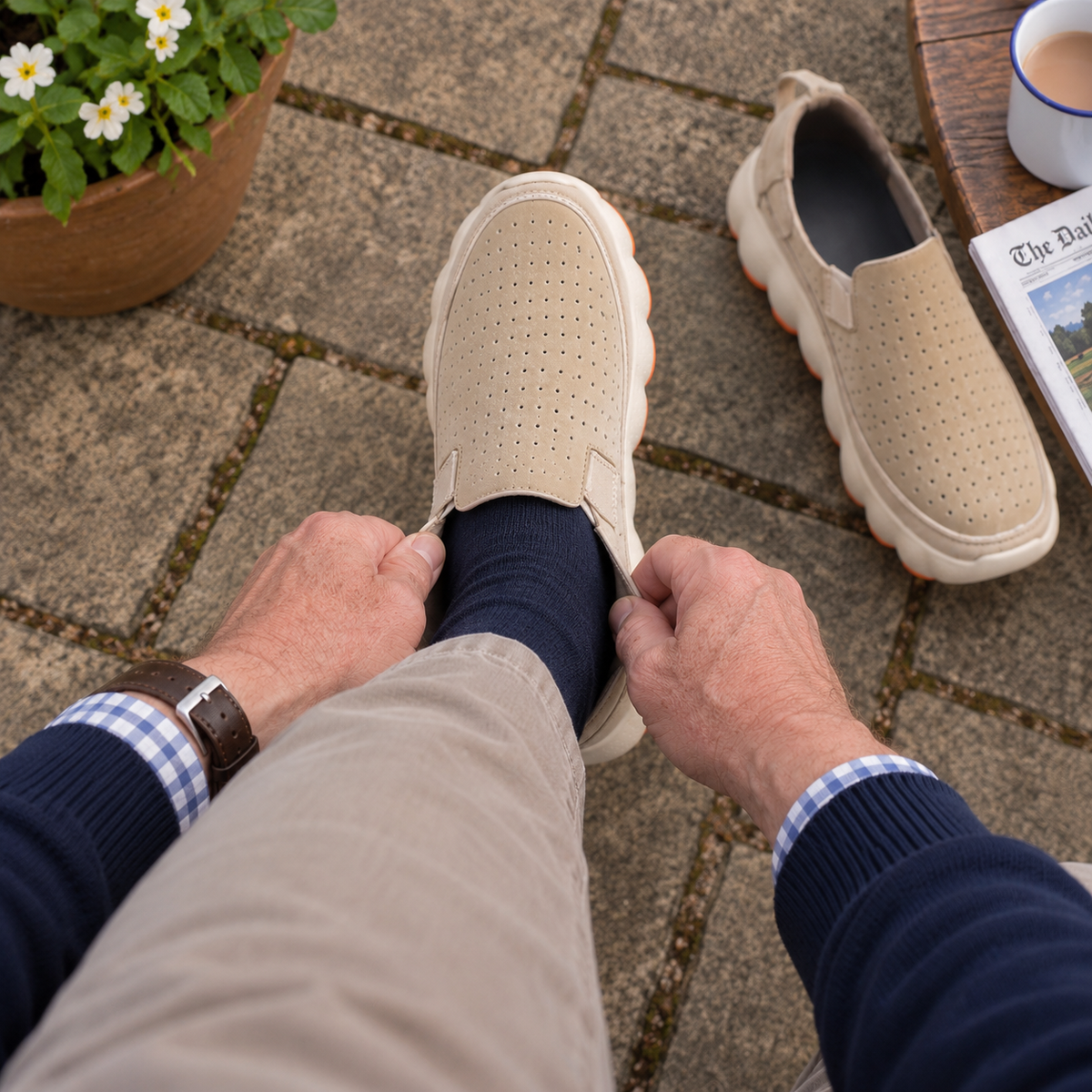 The OrthoEase™ – Minimalistic Shoes for Foot, Knee & Back Pain