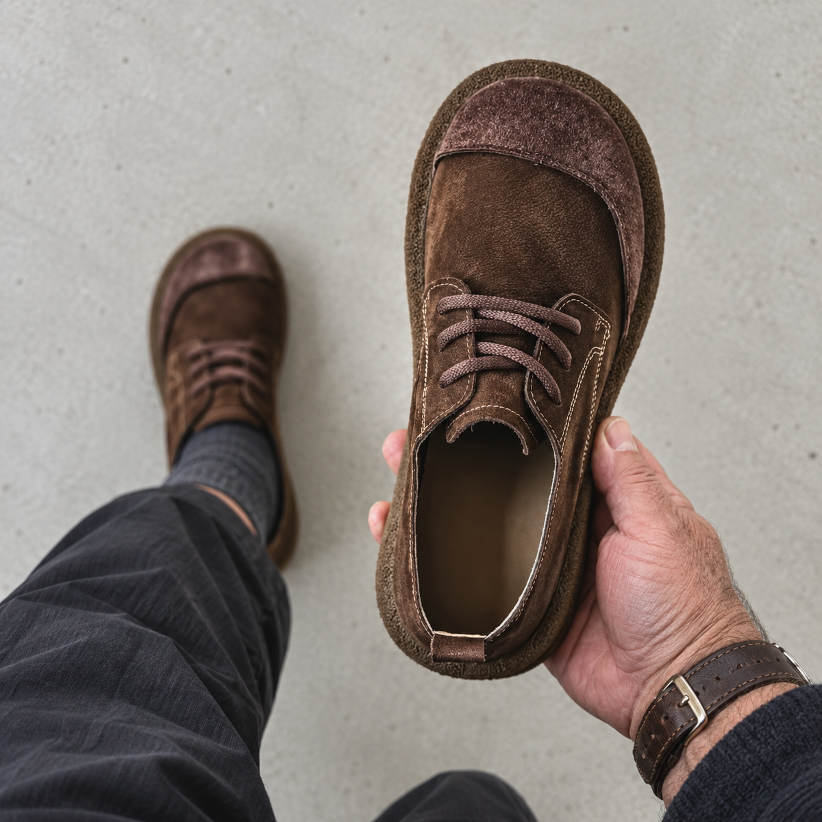 The Sorrento Derby | Wide Fit Comfort & Reliable Grip