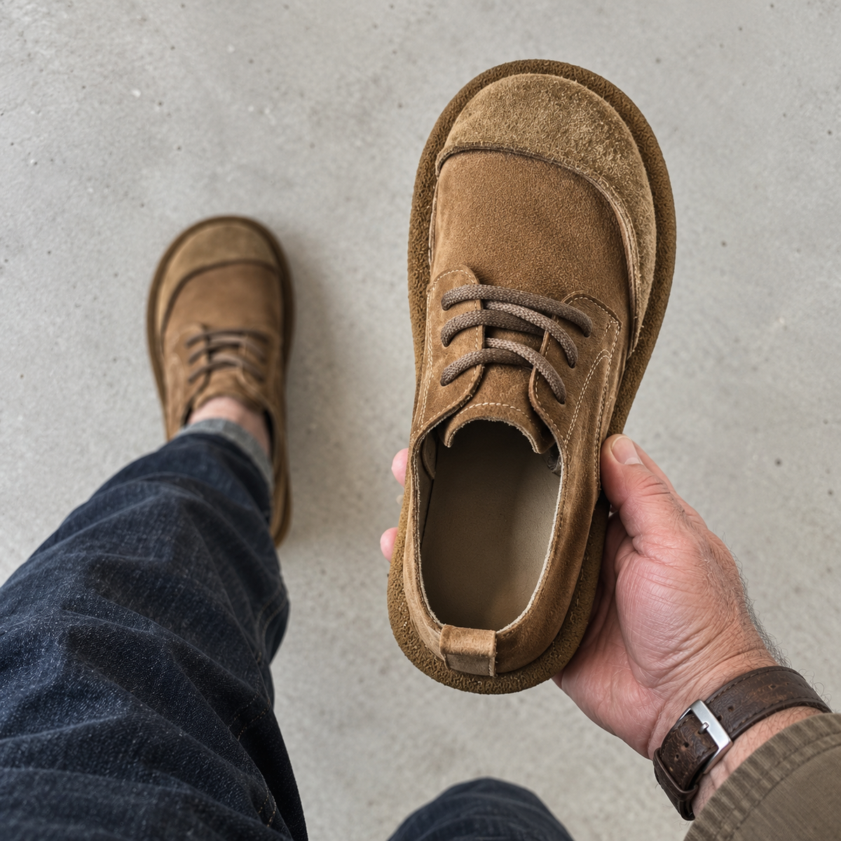 The Sorrento Derby | Wide Fit Comfort & Reliable Grip