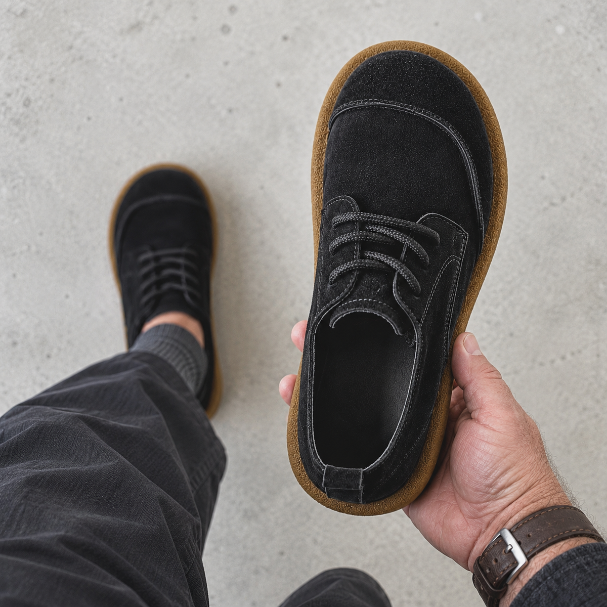 The Sorrento Derby | Wide Fit Comfort & Reliable Grip