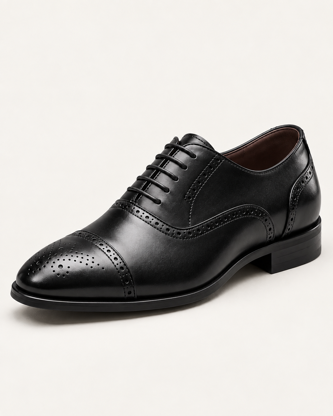 Tobacco Cap-Toe Brogue Oxford
