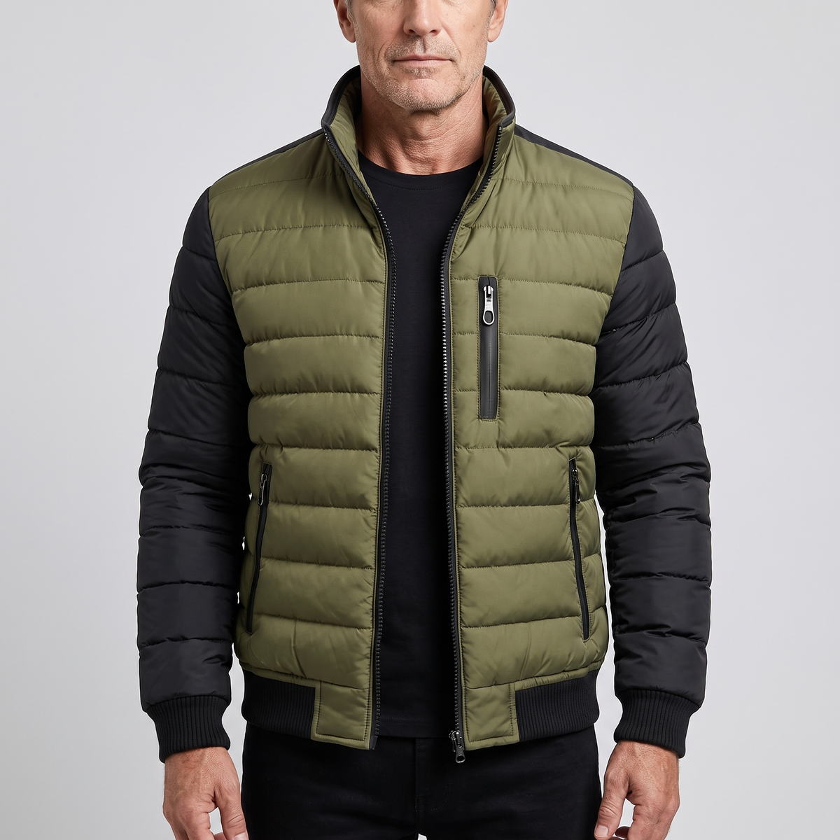 Blake Quilted Zip Jacket