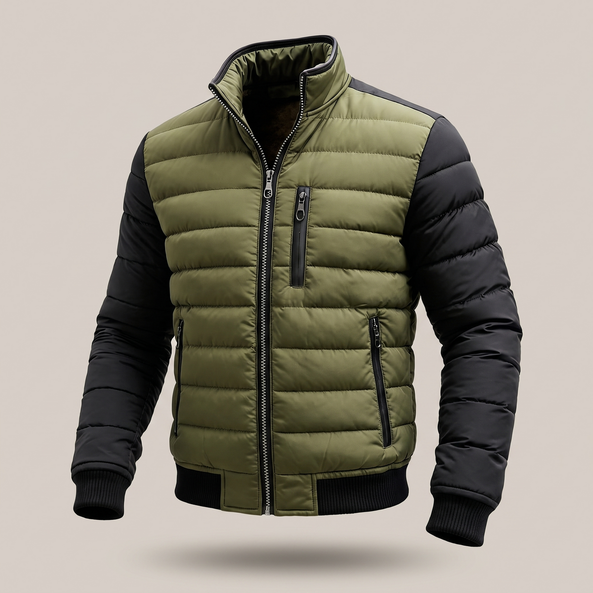 Blake Quilted Zip Jacket