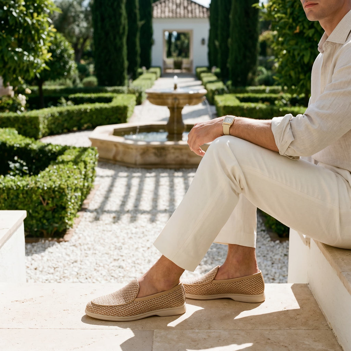 The Lerici Woven Mesh Loafer