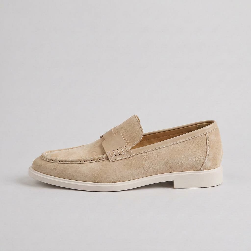 The Selby Nubuck Penny Loafer