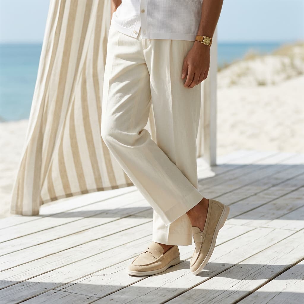 The Selby Nubuck Penny Loafer