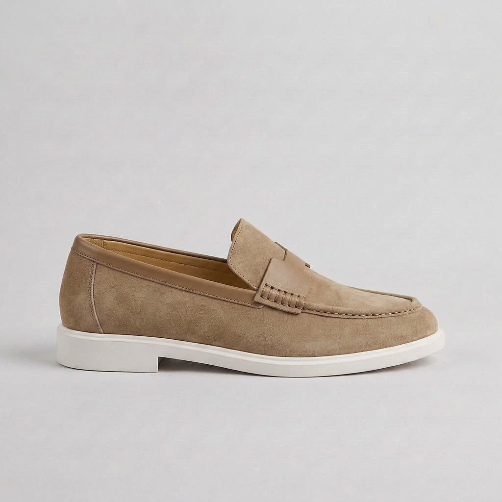 The Selby Nubuck Penny Loafer