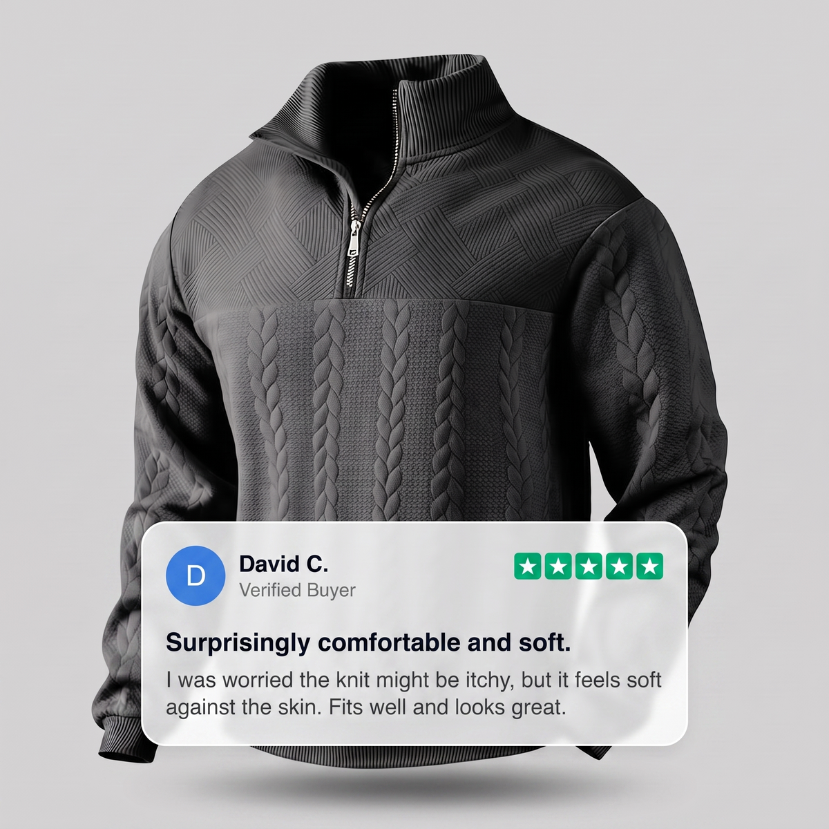 Camden Quarter-Zip Sweatshirt