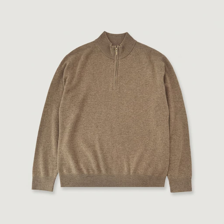 Fairfax Wool-Blend Quarter-Zip