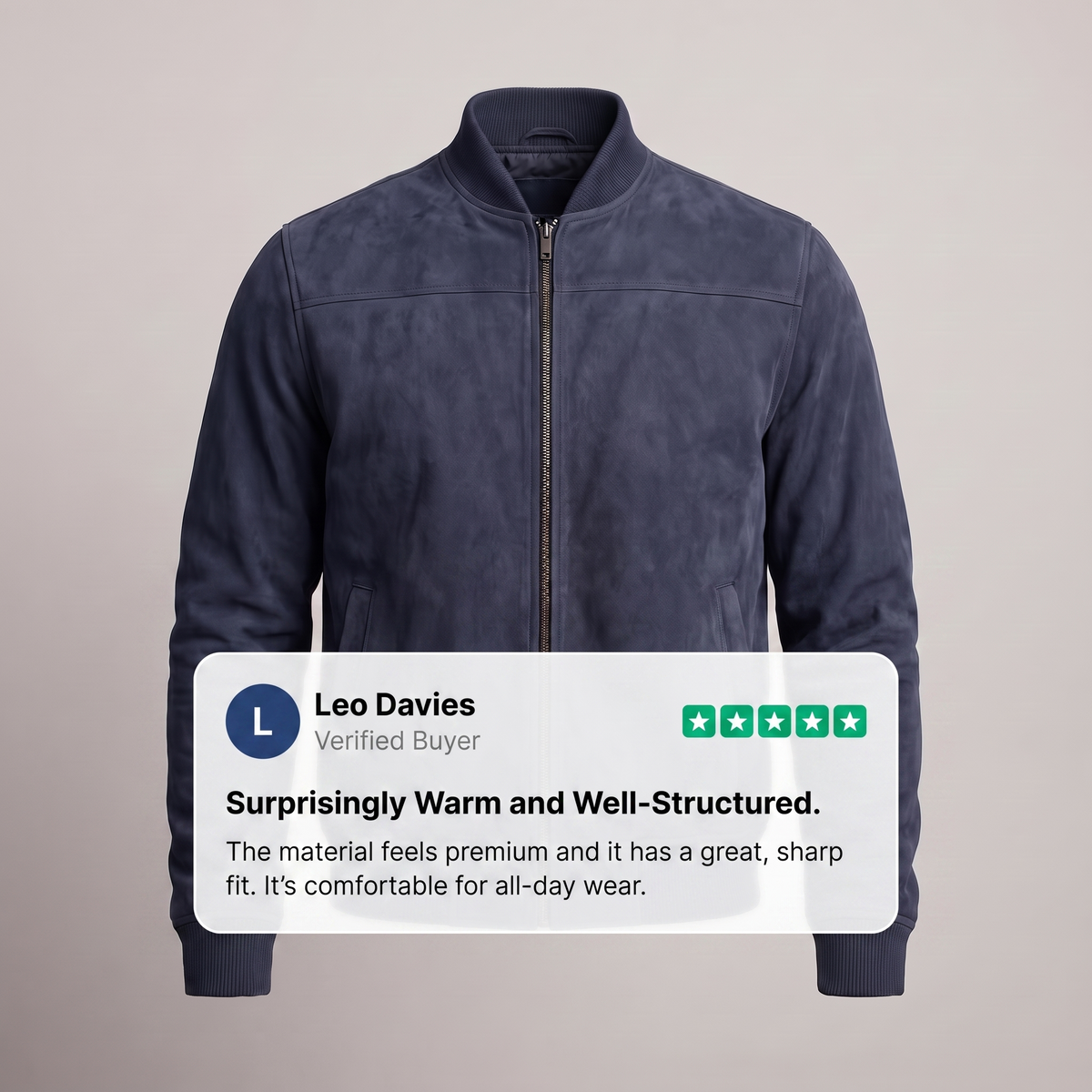 Carter Suede Jacket