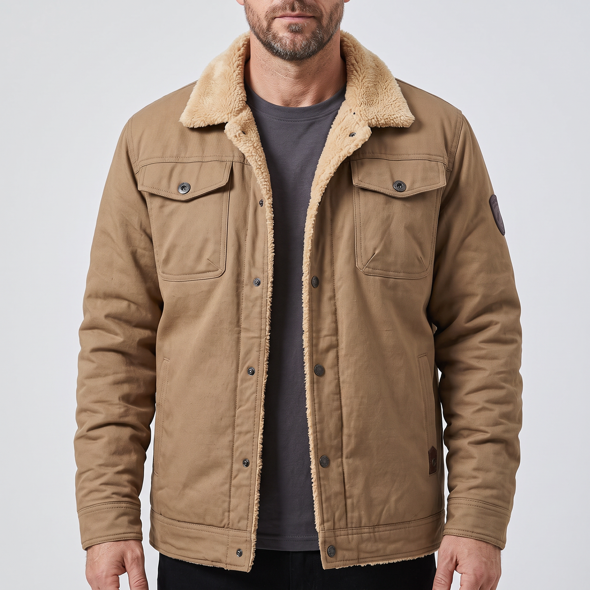 Casey Fleece Bomber Jacket