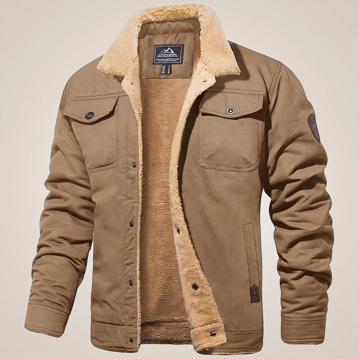 Casey Fleece Bomber Jacket