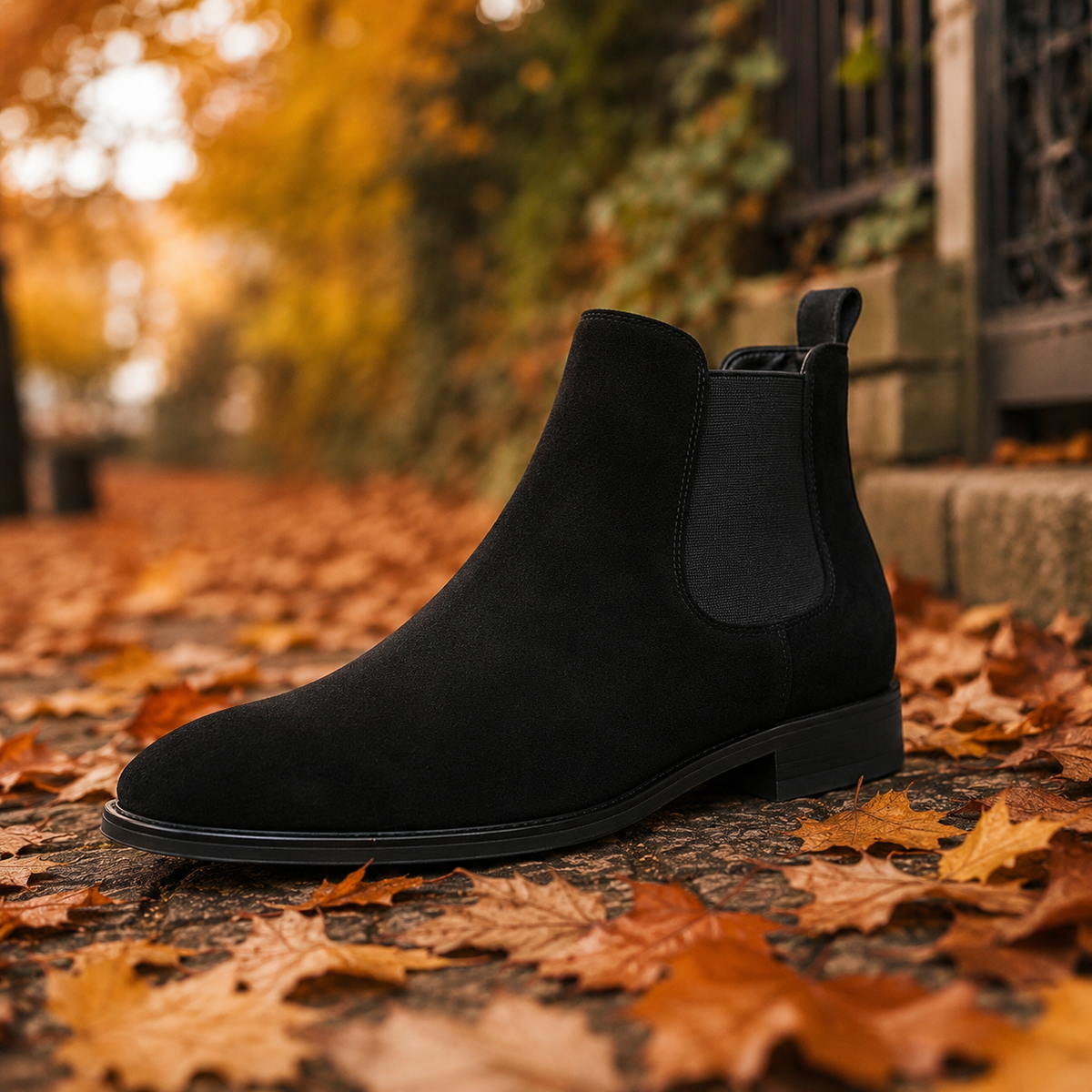 The Chester Chelsea Boots - Easy Slip-On & Cushioned Comfort